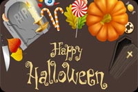 Biểu Tượng Halloween Mẫu Nền Thư