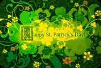 Happy St Patrick's Day Mẫu Nền Thư