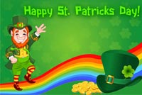 Leprechaun Mẫu Nền Thư